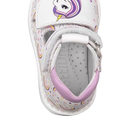 Baby sandals, size 20, white color-2