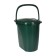 Bucket-up, h = 40 cm, 24 l, removable chain, green