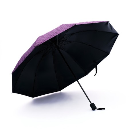 Umbrella fur r54/60 10pp 4sl eponge in/u rheabs round handle b/cut Mix package-2