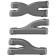 Set of 7 additional tubes, 5 types