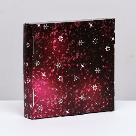 Self -charging box, "New Year", 16 x 16 x 3 cm-1