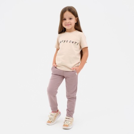 Children's trousers KAFTAN "Dream" R.28 (86-92), brown-1