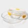 Container made of heat -resistant glass of the share, round, 500 ml, 19 × 8 cm