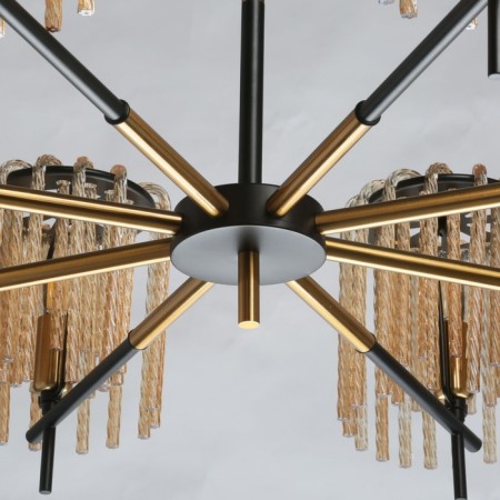 Lavinia chandelier, size 94x43x94 cm, 480W 8xe14-10