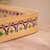 Wicker basket, from bamboo 30x23x8 cm