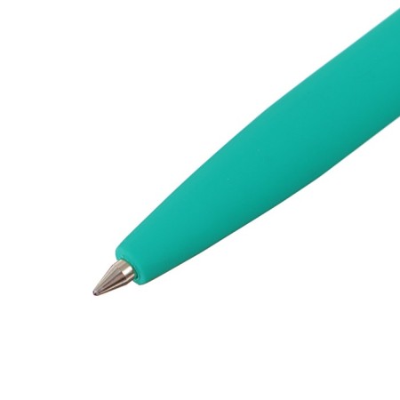 Automatic ballpoint handle, 0.5 mm, Bruno visconti happyclick Eskimo, blue rod, matte case Silk Touch-1