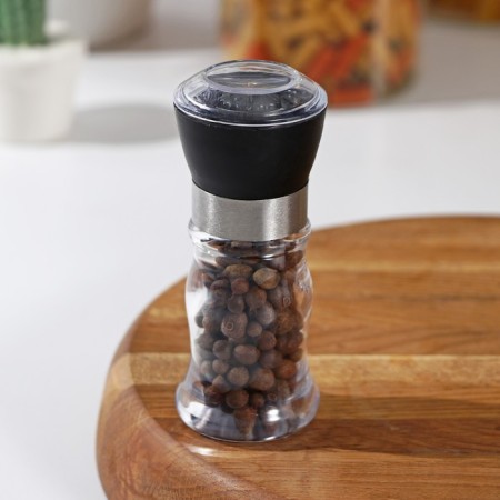 Mill for spices of the rein "Rain", 12 × 5 cm, ceramic mechanism, color mix-6