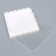 Box for cookies, white, 21 x 21 x 3 cm