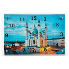 Carty clock is wall-mounted, interior 