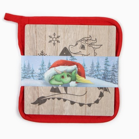 Set of Kitchen Dolyana Happy NG!: Stand 15*15 cm, Take 17*17cm-3