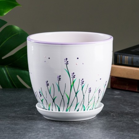 Flower lavender pot 2.5 l