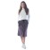 Women's skirt, size 46, brown color