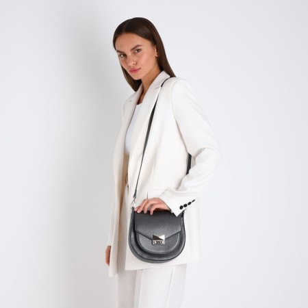Women's bag on the fastener "Medvedkovo", the color is gray-7