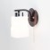 Sconces Citilux "Berta" CL126312, 17x20 cm, 1x75W, E27, brown color