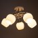 AVA chandelier 5he27 40W Belo-chromium 58x58x27 cm Bayerlux