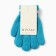 Children's gloves minku, Blue color, 15 cm
