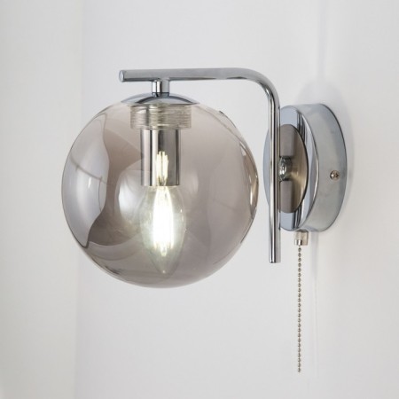 Sconces Citilux "Tommy" CL102310, 15x20 cm, 1x40W, E14, color gray color-5