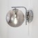 Sconces Citilux "Tommy" CL102310, 15x20 cm, 1x40W, E14, color gray color