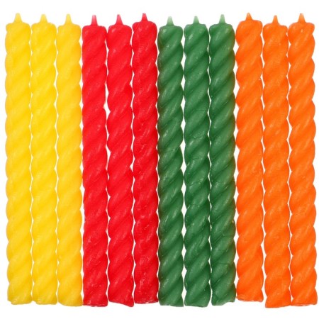 Set of candles for the cake "Happy Birthday", 12 pieces, lion and turtle-4