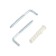 Expitable dowel "bison" polyprop., 6x30, type "euro", with 4x45 mm screw-crook, 200 pcs.