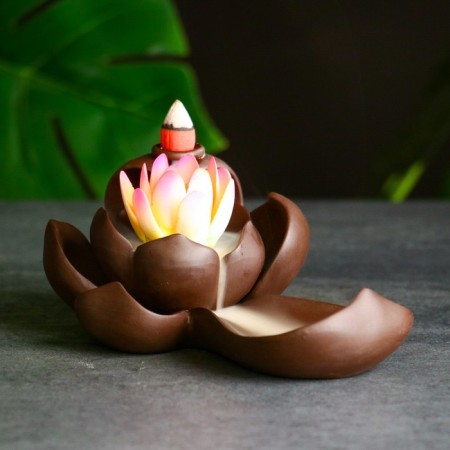 Set of incense on the stand "Two lotuses" 12x17x7cm