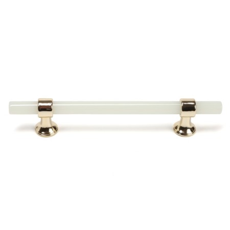 Cappio pk106 bracket handle, m/o 128 mm, d = 12 mm, plastic, phosphorus/gold color-2