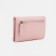 Women's wallet on magnet, pink color