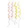 Jewelry for the cake "spirals", stretch, peach color