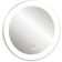 Mirror with Doratiz LED backlight "MIA", 770x770 mm, heating, clock, sensory switch, dimmer