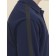 Polo for a boy with a long sleeve Pelican, height 140 cm, dark blue color