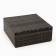 Garden Puff "Bordeaux", weaving: artificial rattan, 73.5 x 29.5 x 73.5 cm