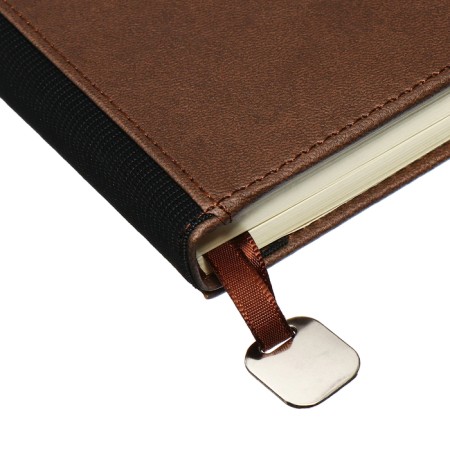 The diary of a non -section A5, 140l, cage, K/deputy, with a pen, in gift. box., brown-3