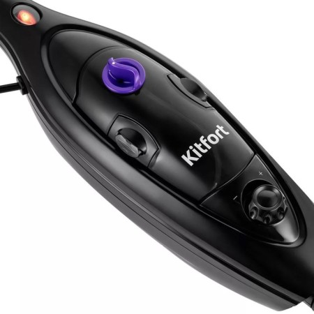 Steam mop Kitfort KT-1061, 1300 W, 300 ml, cord 4.7 m, black-violet-6