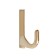 Furniture hook Cappio Bobolink, two -rod, gold