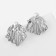 Earrings with pearls "pearls" shell, nemo, silver color