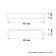 Handle-slop KA909-160 CP, color chrome