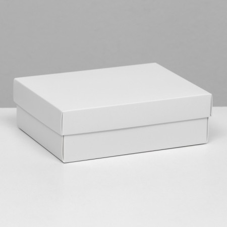 The box is folding, the lid is, white, 16.5 x 12.5 x 5.2 cm