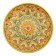 Largan Rishtan ceramics "Flowers", 31 cm, yellow