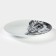 Porcelain plate "Leo", d = 24 cm, white
