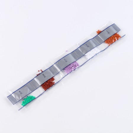 Diamond embroidery with partial filling "Yuki", 13.7 × 18.3 cm, cardboard-3