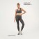 Top female, basic, size XS (44), gray color