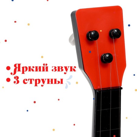 Балалайка «Матрёшка», цвет МИКС-3