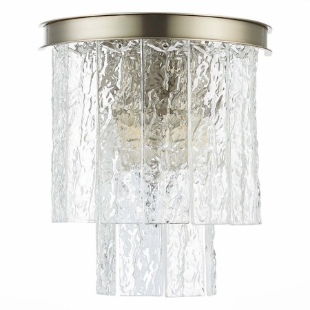 Sconces st. SL1230.101.02. Stabia. 2x60 watts, E14, 28x28 cm, Nickel color