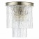 Sconces st. SL1230.101.02. Stabia. 2x60 watts, E14, 28x28 cm, Nickel color