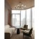 Charais chandelier, size 90x91.5x90 cm, 480W 8xe27 IP 20