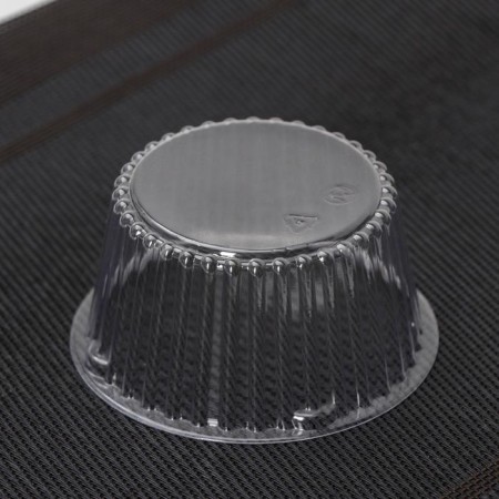 Plastic disposable creamy for cakes, 9.5 × 6 cm, transparent color-2