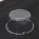 Plastic disposable creamy for cakes, 9.5 × 6 cm, transparent color