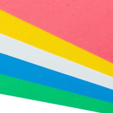 Foamiran color, A4 set, 1 mm, Devente, 5 sheets x 5 colors-2