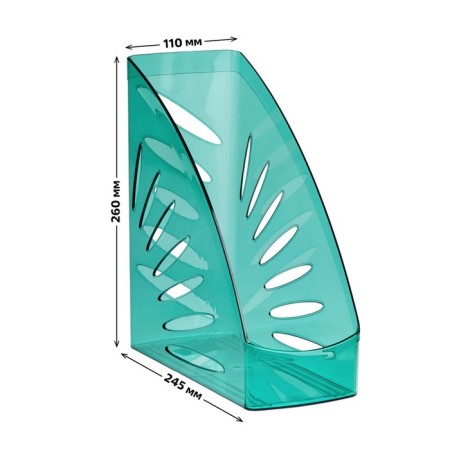 Paper tray Vertical Istanm Tropic, Tinted, Green Curasao-2