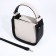 TEXTURA bag on the zipper, small size, beige color